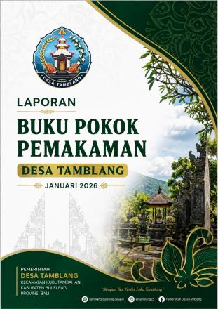 LAPORAN BUKU POKOK PEMAKAMAN BULAN JANUARI 2026